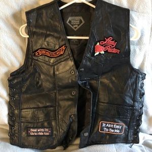 Motorcycle riding vest size Small